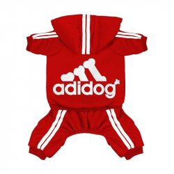 Tracksuit Adidog Dress For A Dog Cat Overalls S