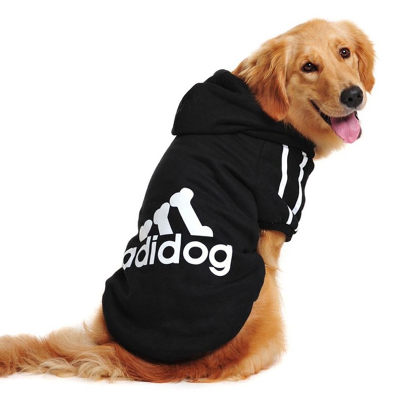 Bluza dla psa Adidog 3XL-9XL (średnie i duże psy) kolor CZARNY