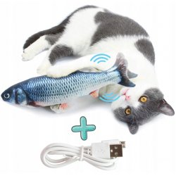 Rybka FISH - Zabawka dla kota duża