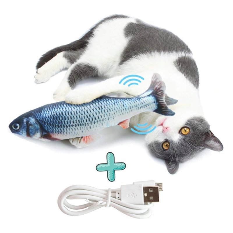 Fish Fish - A Large Toy For A Cat 2