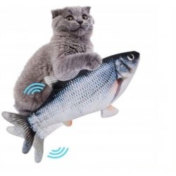 Electric Fish Movable Toy Cat Fish