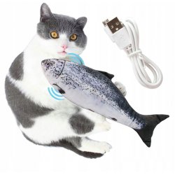 Electric Fish Movable Toy Cat Fish SalmonTRIXIE