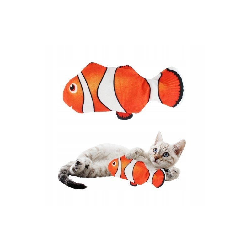 Electric Fish Movable Toy Cat Fish Nemo