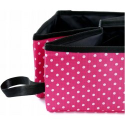 Litter box for a cat or a dog - Tourist, foldable - color  PINK