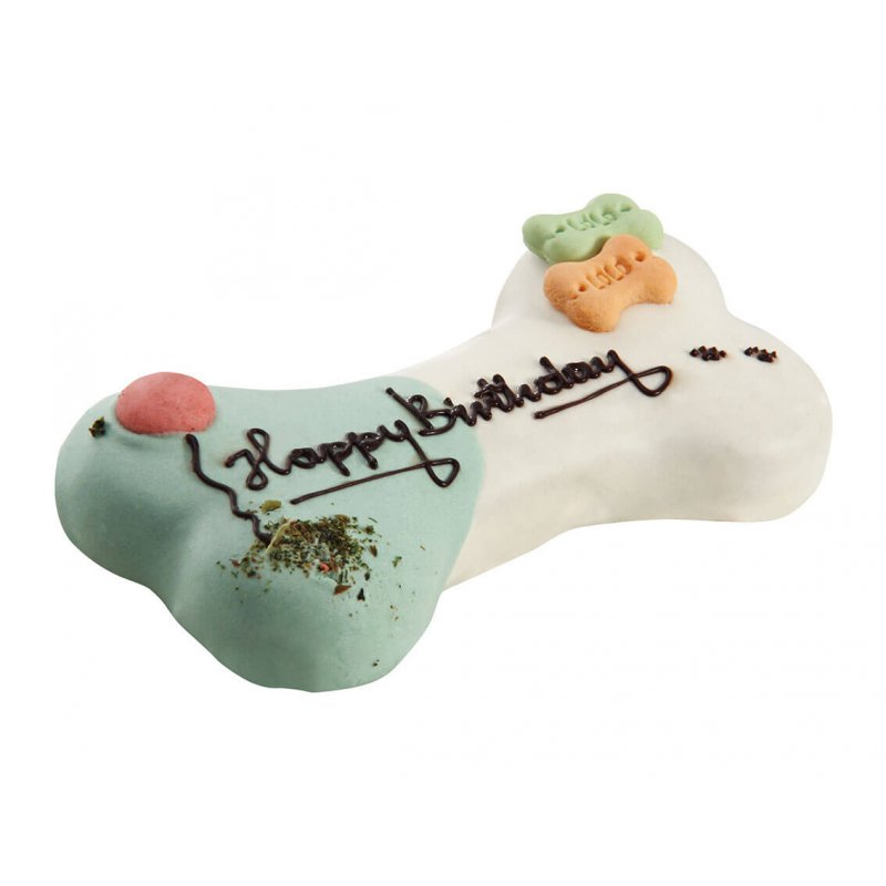 Dog Bone Cake Happy Birthday