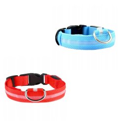 Led collar for a dog or cat