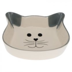 Ceramic Bowl For Cat Cat Face