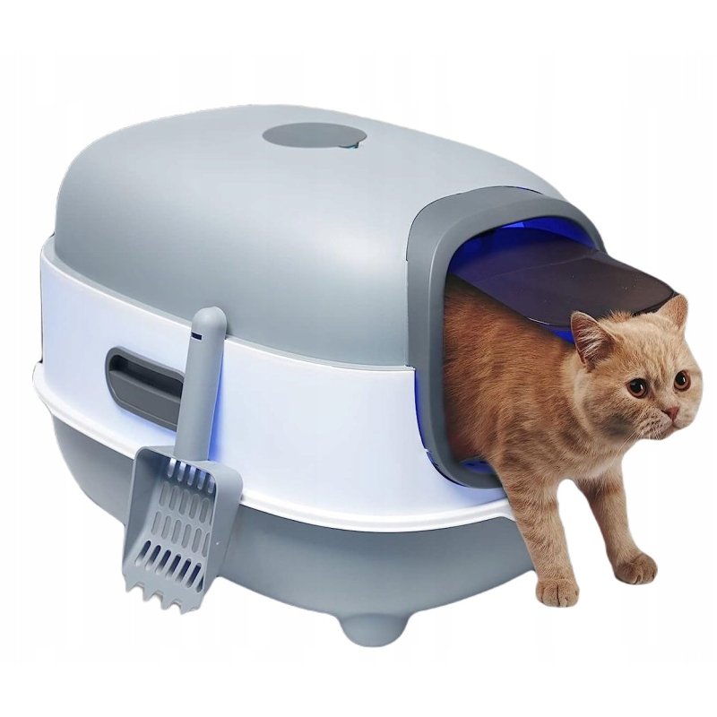 Duża KUWETA dla kota na żwirek z filtrem (F052)