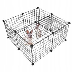 Dog playpen paddock pen color black